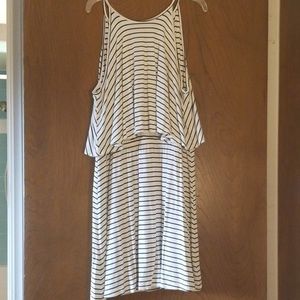 Summer backless tank dress
